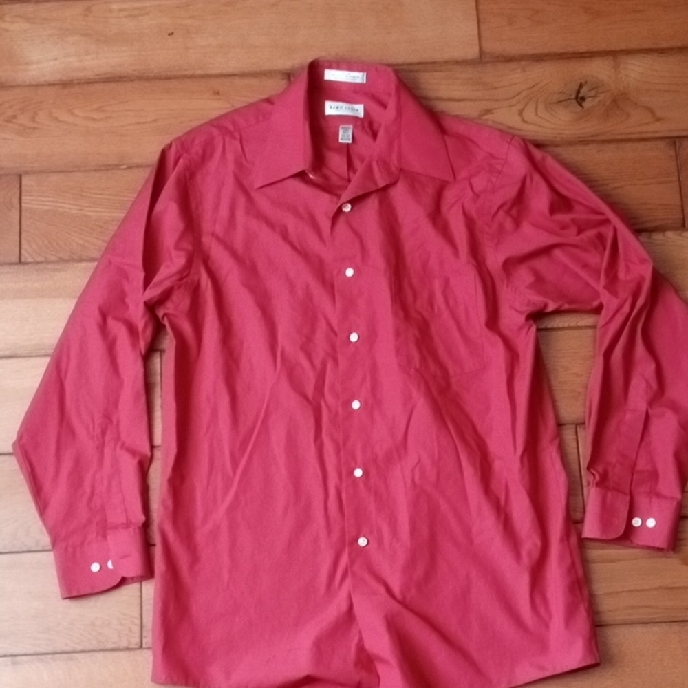 Van Heusen Red Dress Shirt for Men